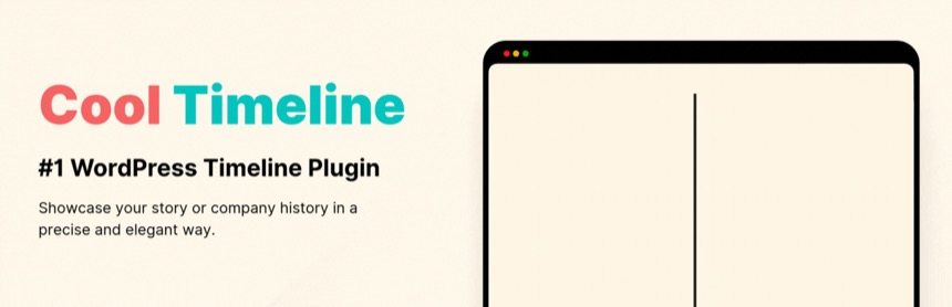 Cool Timeline WordPress Plugin - vertikale und horizontale Zeitleisten mit Animationen