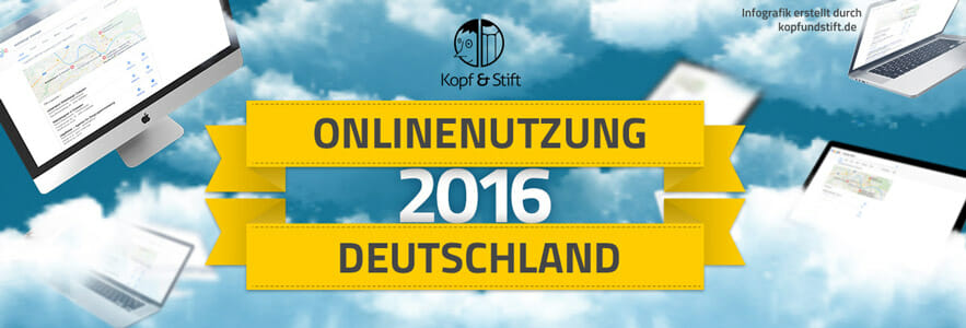 Onlinenutzung in Deutschland 2016 Infografik