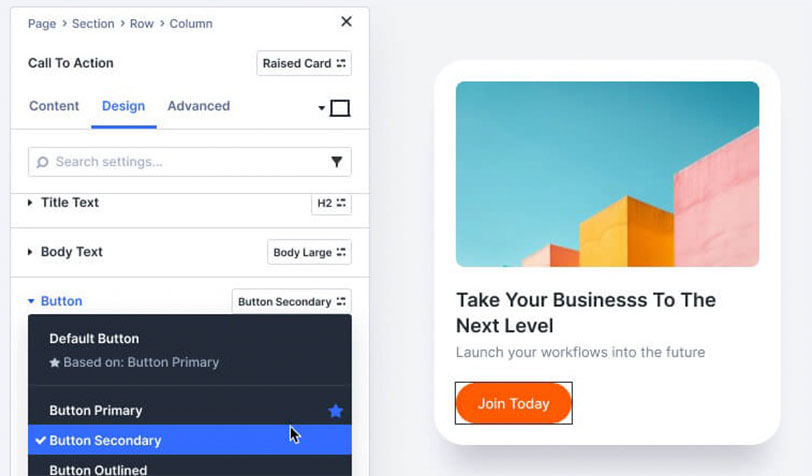 Divi 5 Flexbox-System und Layout-Optionen - Ansicht der neuen Row- und Column-Einstellungen