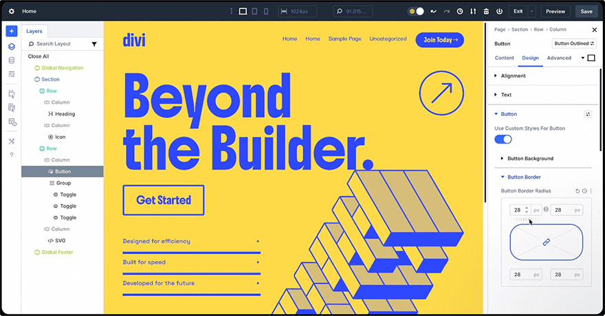 Divi 5 Performance-Verbesserungen - Vergleich der Ladezeiten zwischen Divi 4 und Divi 5