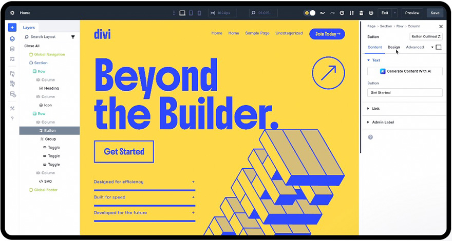 Divi 5 - Die neue Version mit modernem Flexbox-System