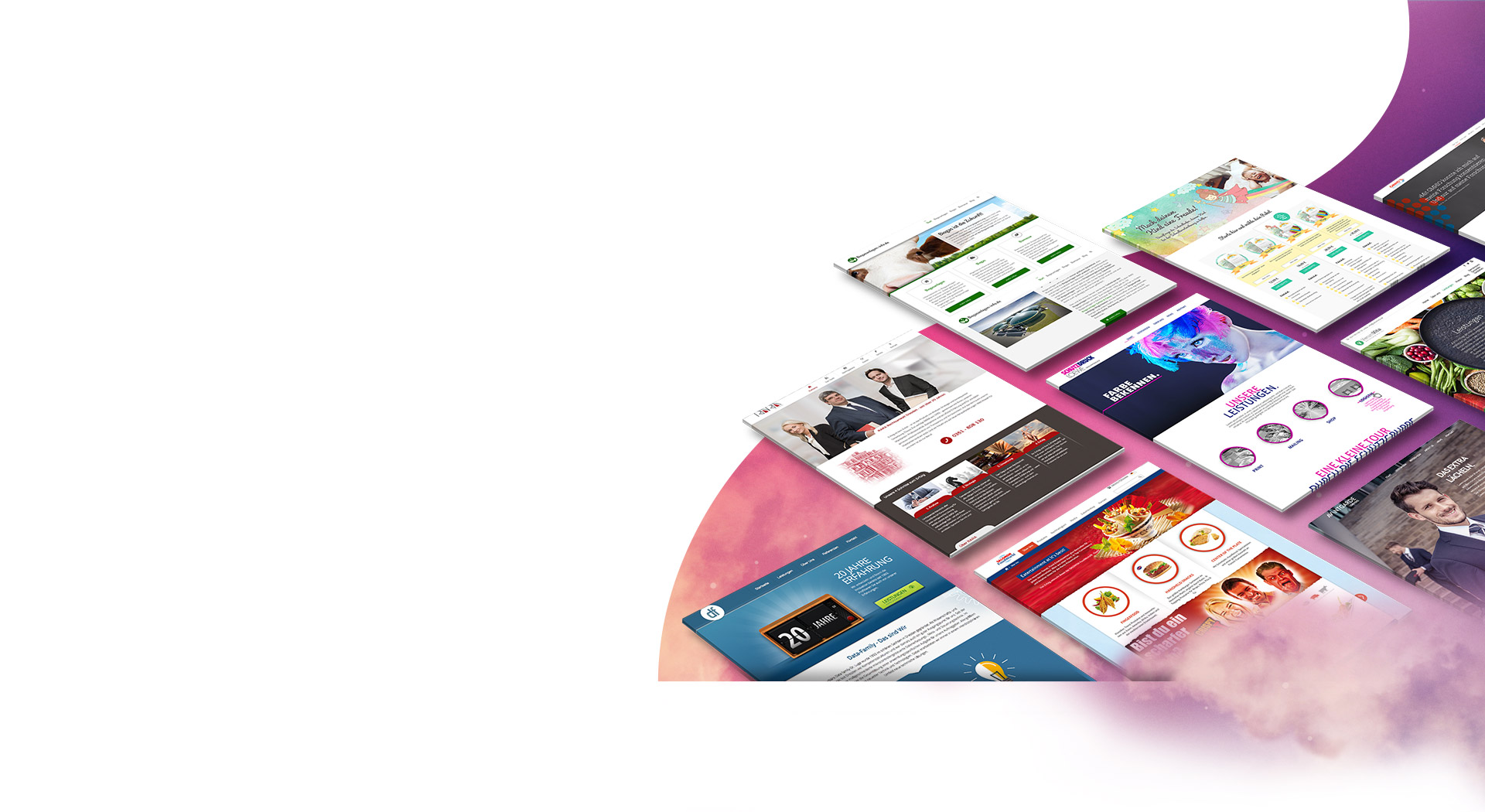 Moderne WordPress Websites mit responsive Design und SEO Optimierung
