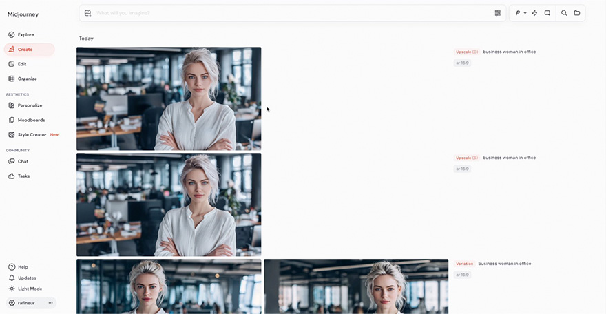 Midjourney Parameter-Einstellungen - Visuelle Übersicht der wichtigsten Midjourney-Parameter