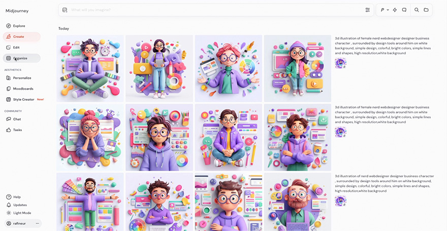 Midjourney Prompt-Beispiel - Fotorealistisches KI-Bild mit professionellem Prompt erstellt