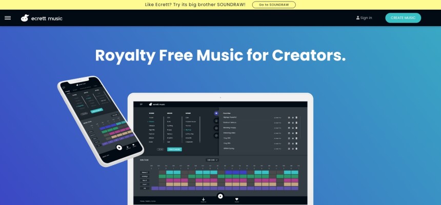 EcrettMusic KI Musik Generator günstig