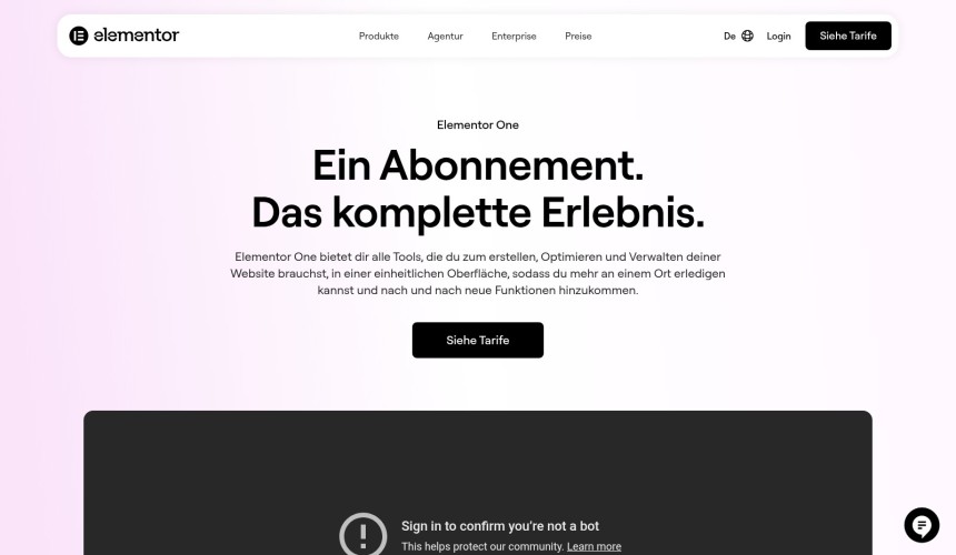 elementor kaufen elementor 01