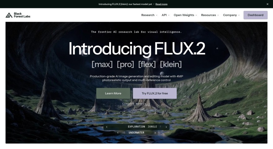 FLUX Black Forest Labs KI-Bildgenerator