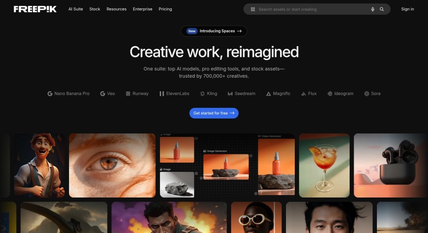 Freepik AI KI-Bildgenerator