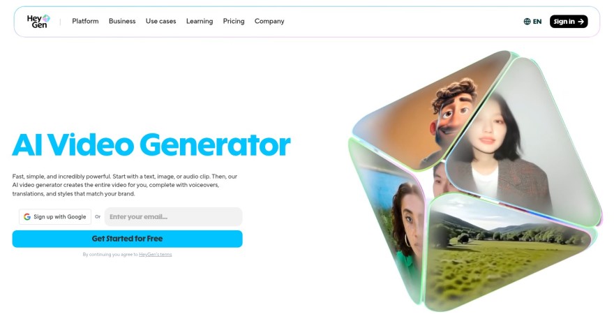 HeyGen KI Video Avatar Plattform