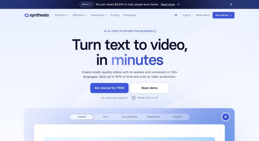 Synthesia KI Avatar Video Generator