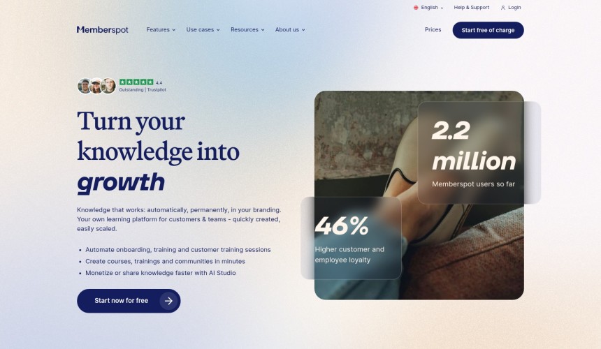 onlinekurs plattformen memberspot 03 Memberspot Kursplattform Screenshot