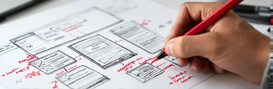 Pillar-Cluster-Diagramm fuer die Themen- und Keyword-Planung