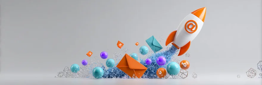 E-Mail Marketing Rakete mit ROI Multiplikator