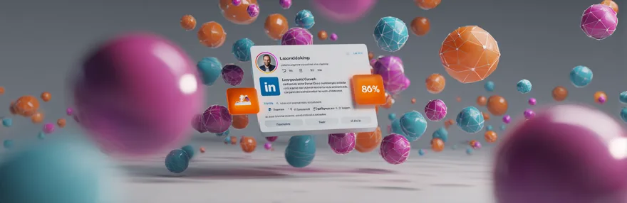 LinkedIn Profilkarte fuer B2B Lead Generierung