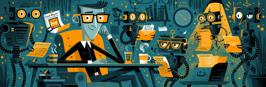 Entspannter Freelancer mit automatisierten Prozessen