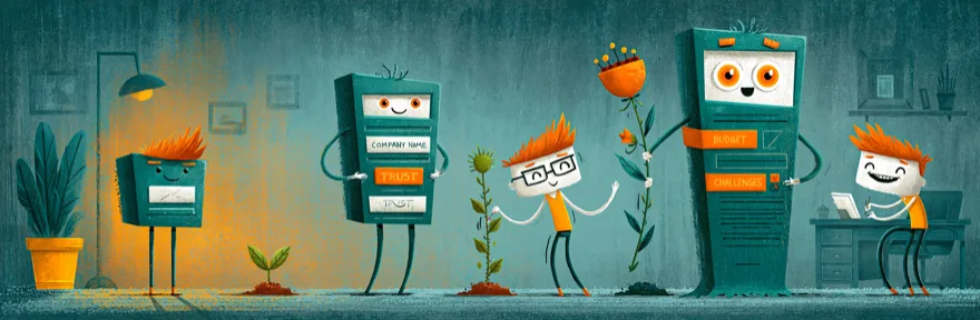 Progressive Profiling mit wachsenden Formularen