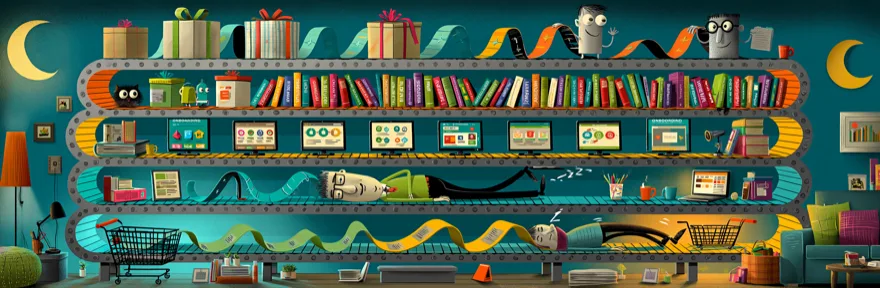 Fünf Marketing Automation Workflows als Fließbänder