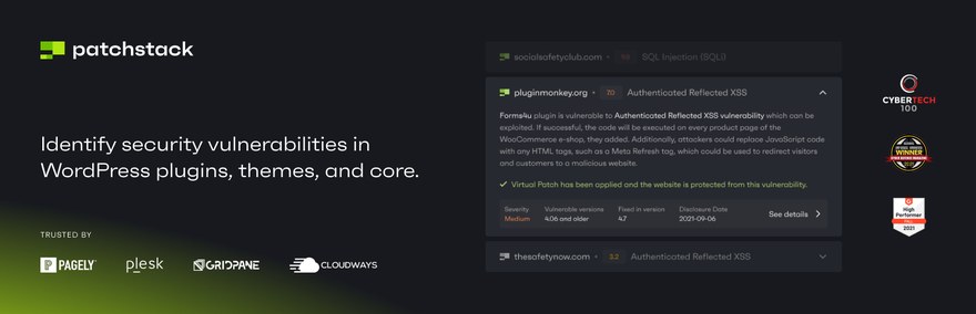 Patchstack WordPress Plugin