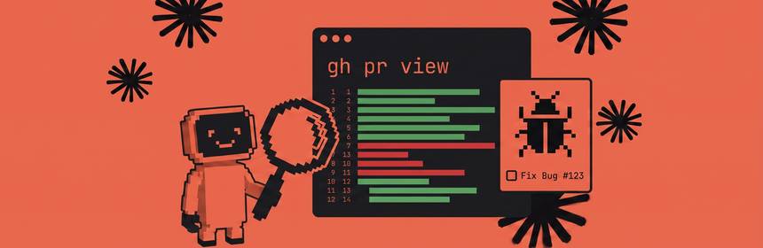 Claude Code reviewt Pull Requests und legt strukturierte Issues über die gh CLI an