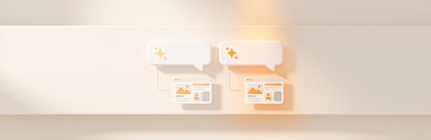 Alternative KI-Chats im Vergleich: mehrere Assistenten bauen Website-Vorschauen