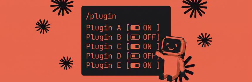 Plugins verwalten mit /plugin Der Slash-Command /plugin öffnet ein interaktives Menü zum Verwalten installierter Plugins
