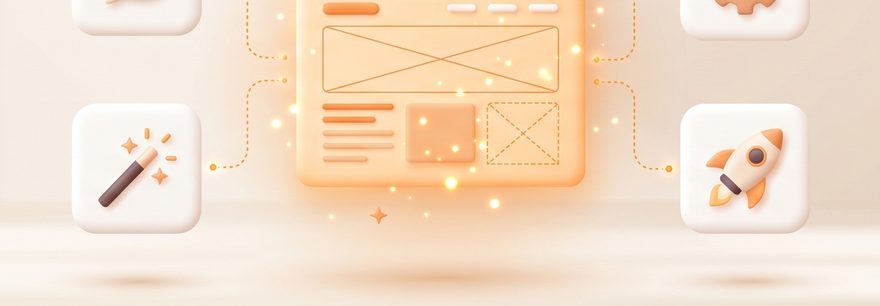 Vibe Coding Tools im großen Vergleich: mehrere Werkzeug-Karten bauen per Chat und Magie eine Website
