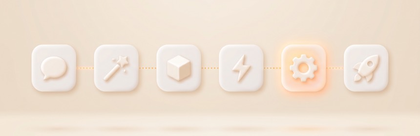 Die besten Vibe Coding Tools im Überblick Die besten Vibe Coding Tools im Überblick: eine Reihe neutraler Werkzeug-Karten nebeneinander