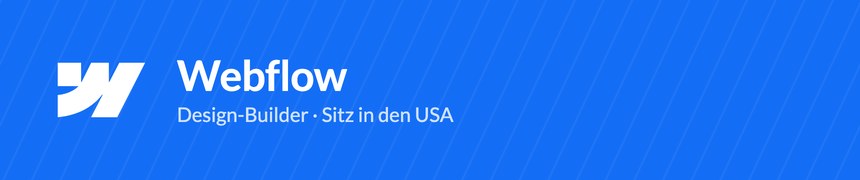 Webflow Logo – die Profi-Plattform mit echtem CMS