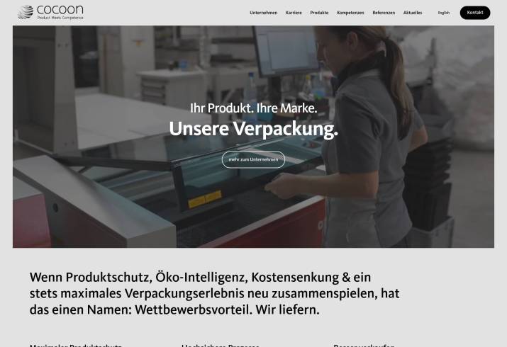 Screenshot von Cocoon