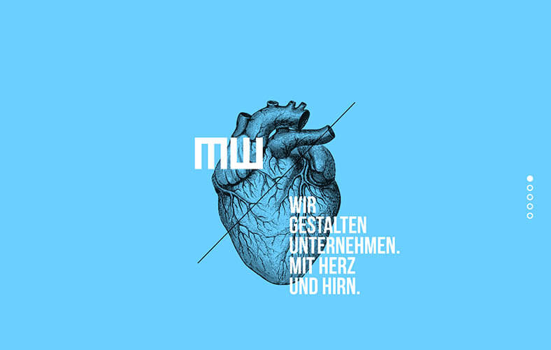 Screenshot von Interaktive Elemente - Martin Walker