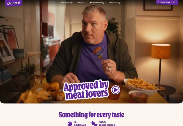 Screenshot von Planted